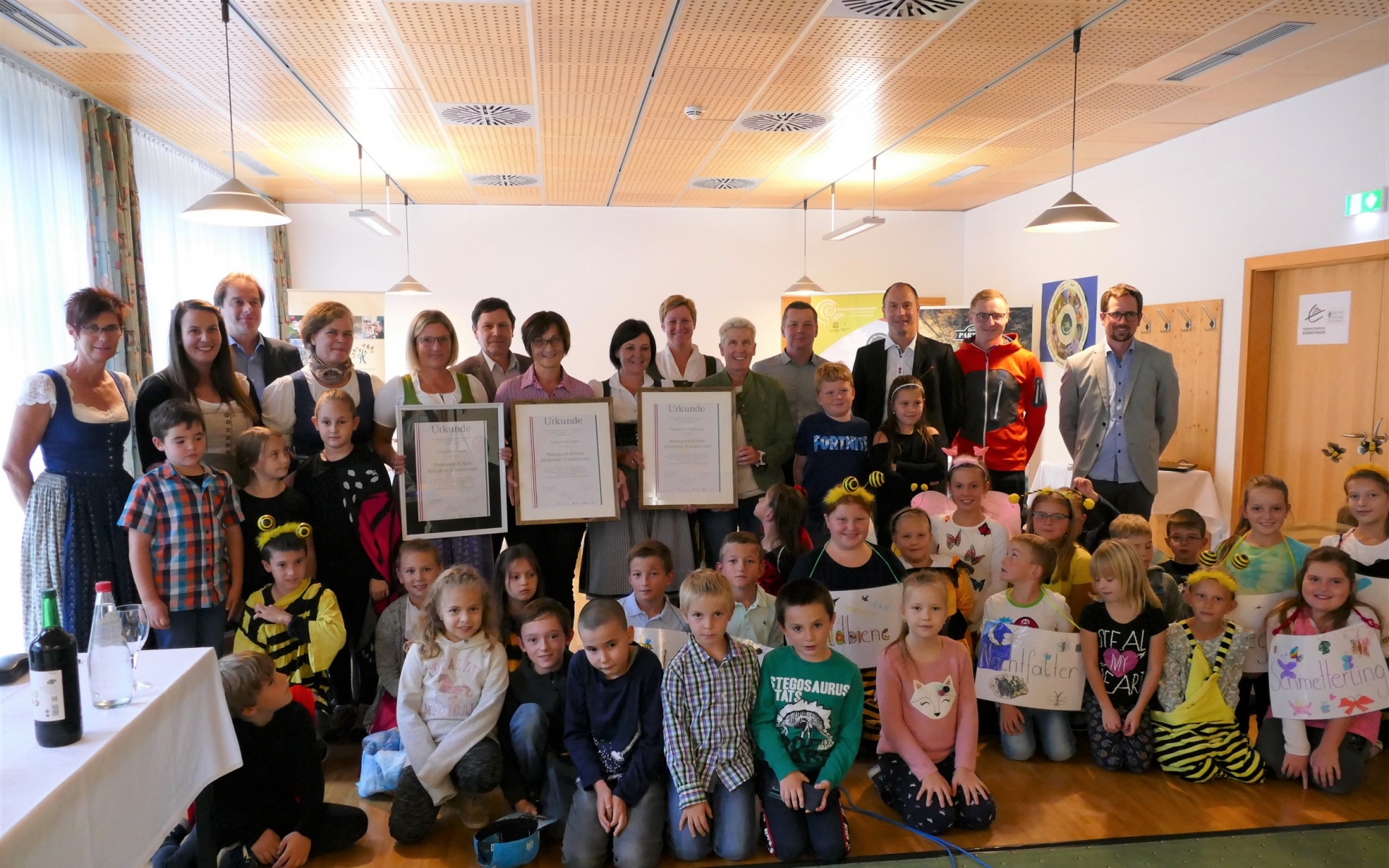 Alle Schulen der Steirischen Eisenwurzen sind Naturparkschulen