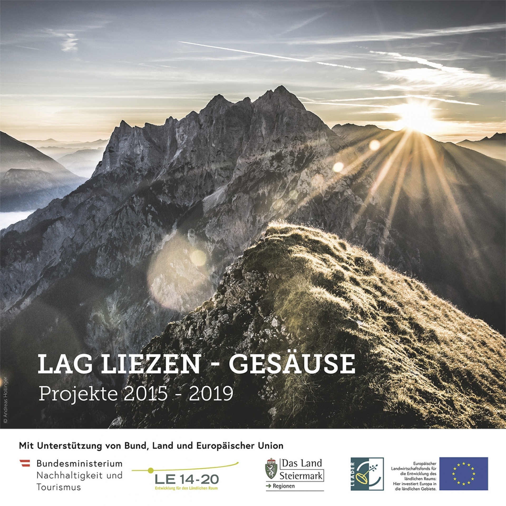 Broschüre der LAG Liezen - Gesäuse "Projekte 2015 - 2019"