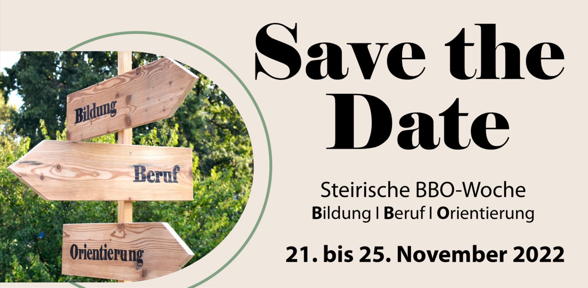 Steirische BBO-Woche von 21. bis 25. November 2022