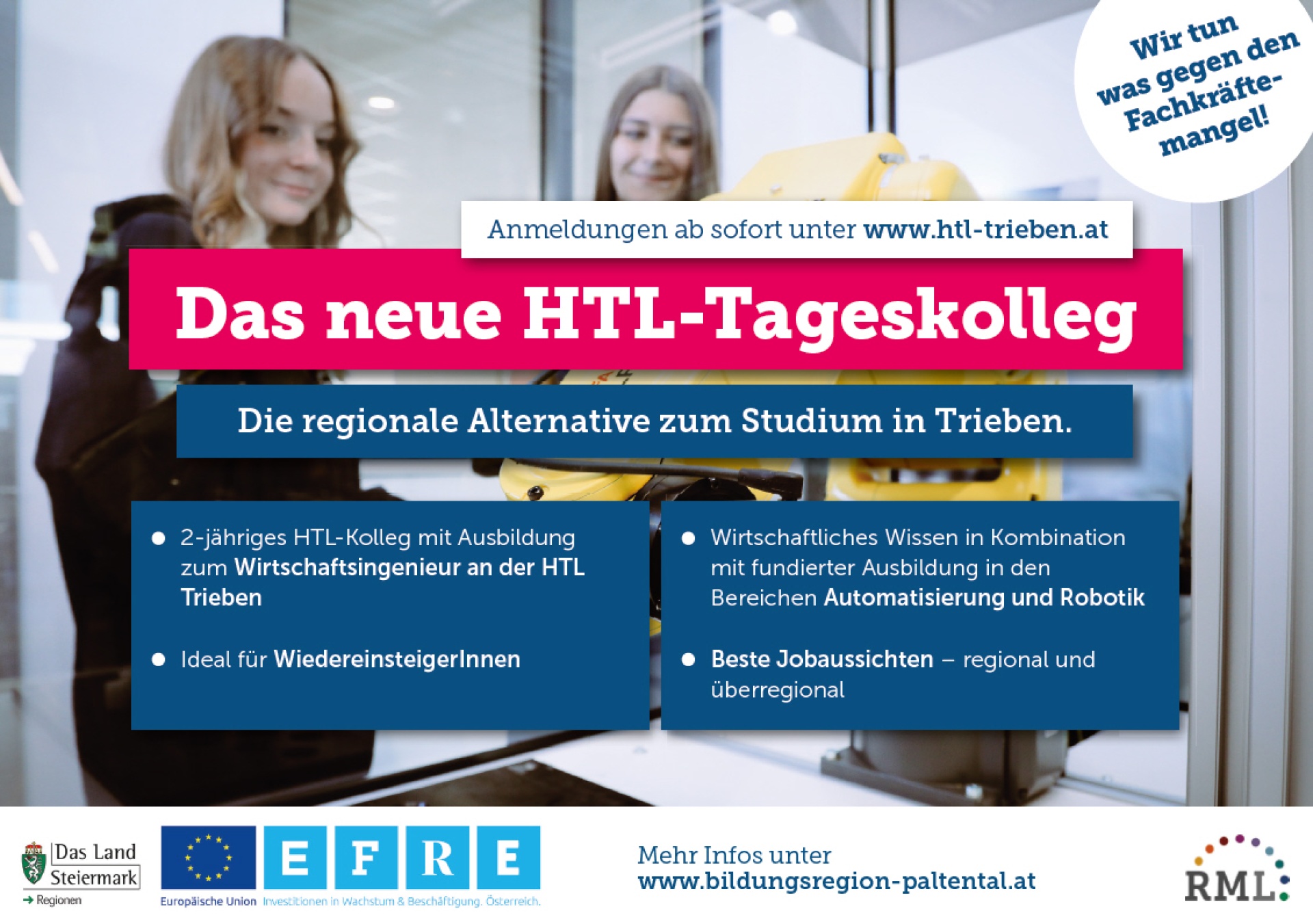 Das neue HTL-Tageskolleg in Trieben