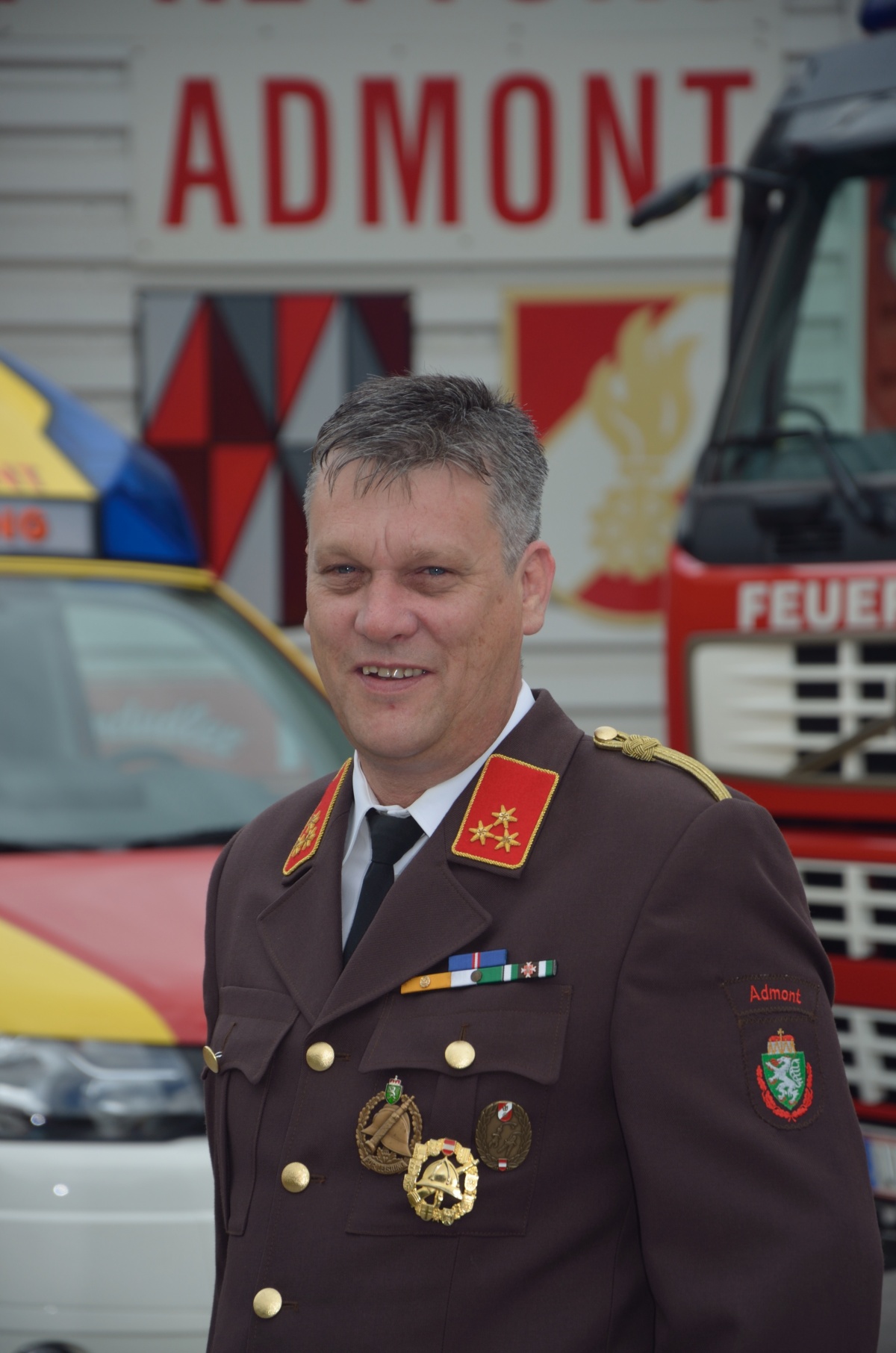 Die Geschichte über die Feuerwehr-Rettung Admont