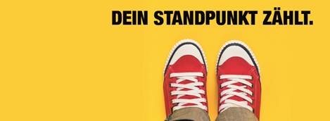 DEIN STANDPUNKT ZÄHLT.