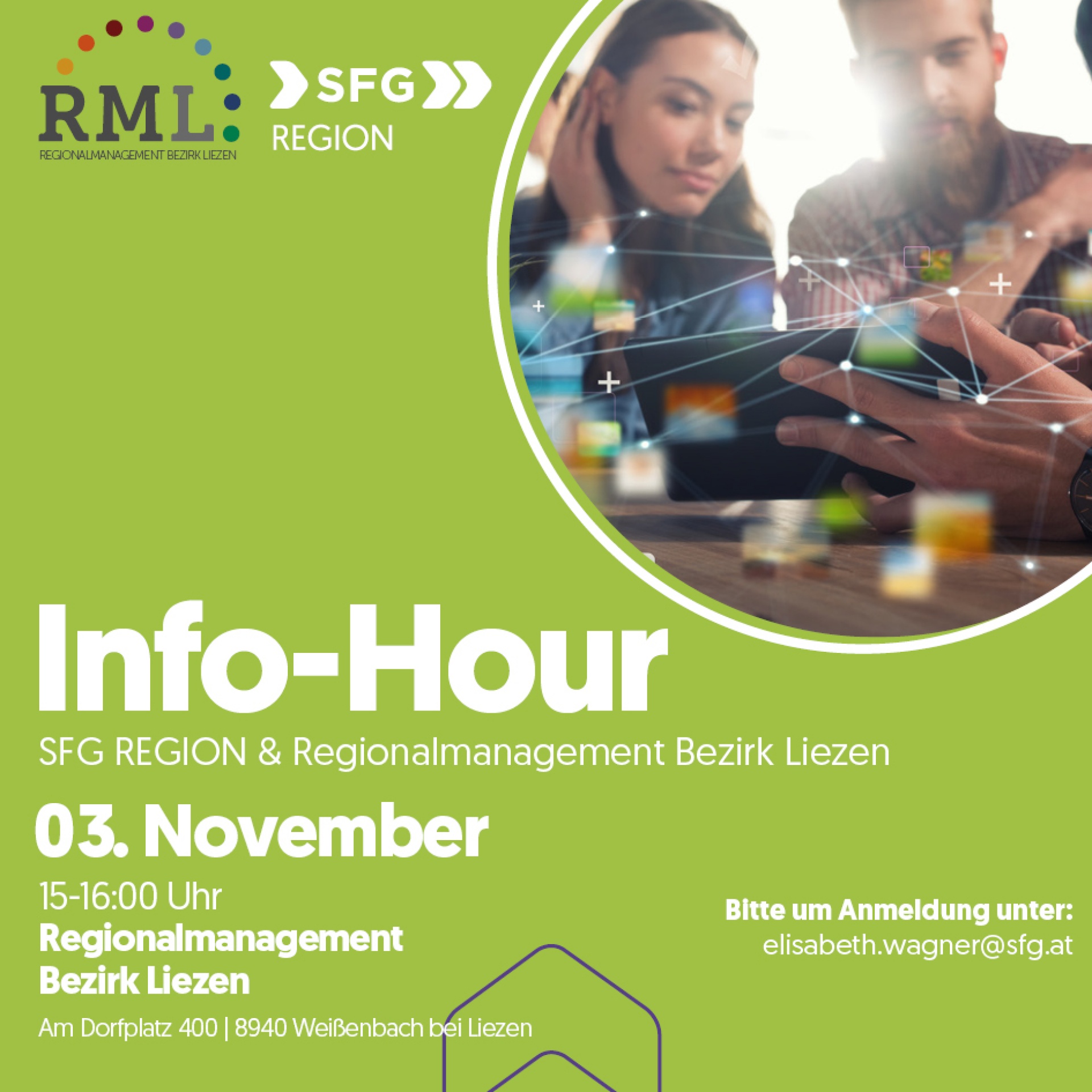 Info-Hour SFG-Region und RML