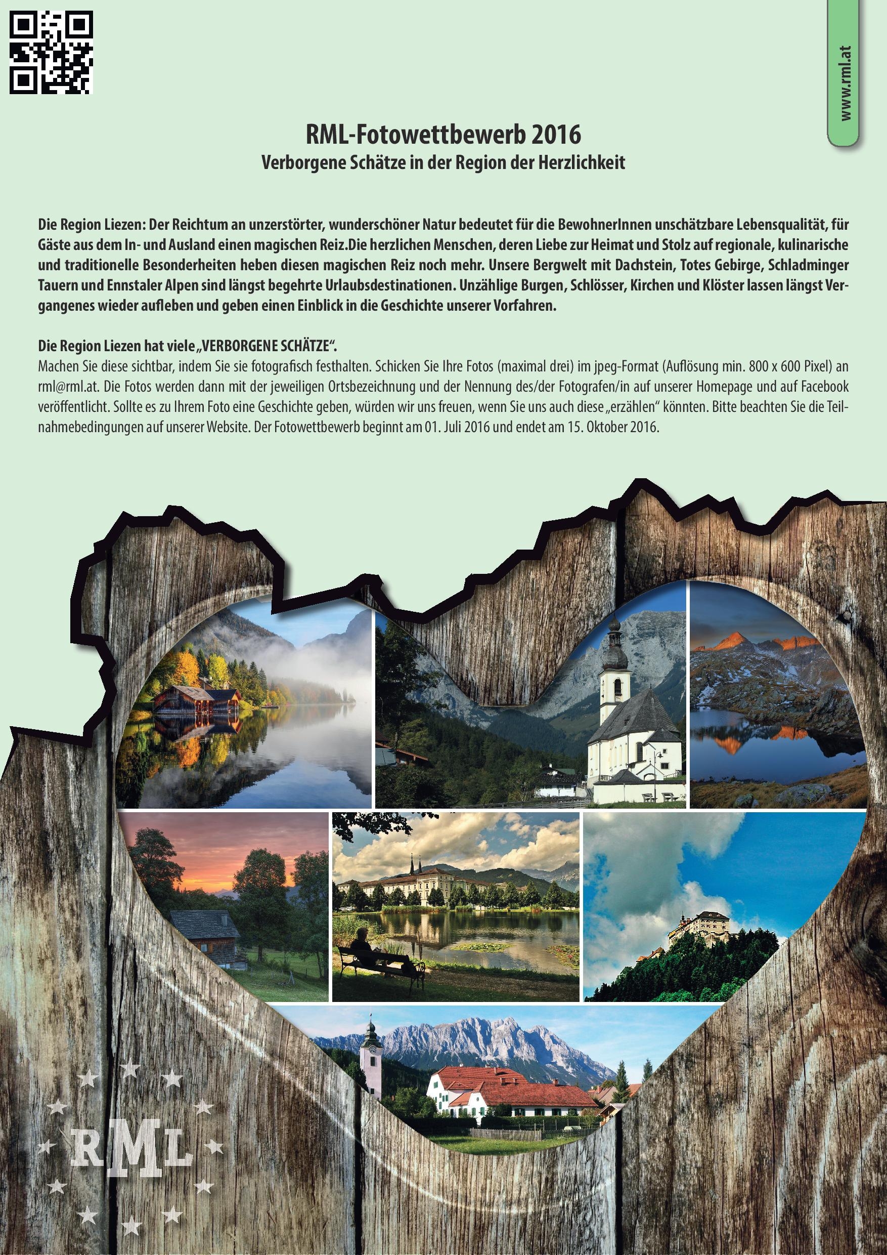 RML Fotowettbewerb 2016 startet mit 01. Juli 2016