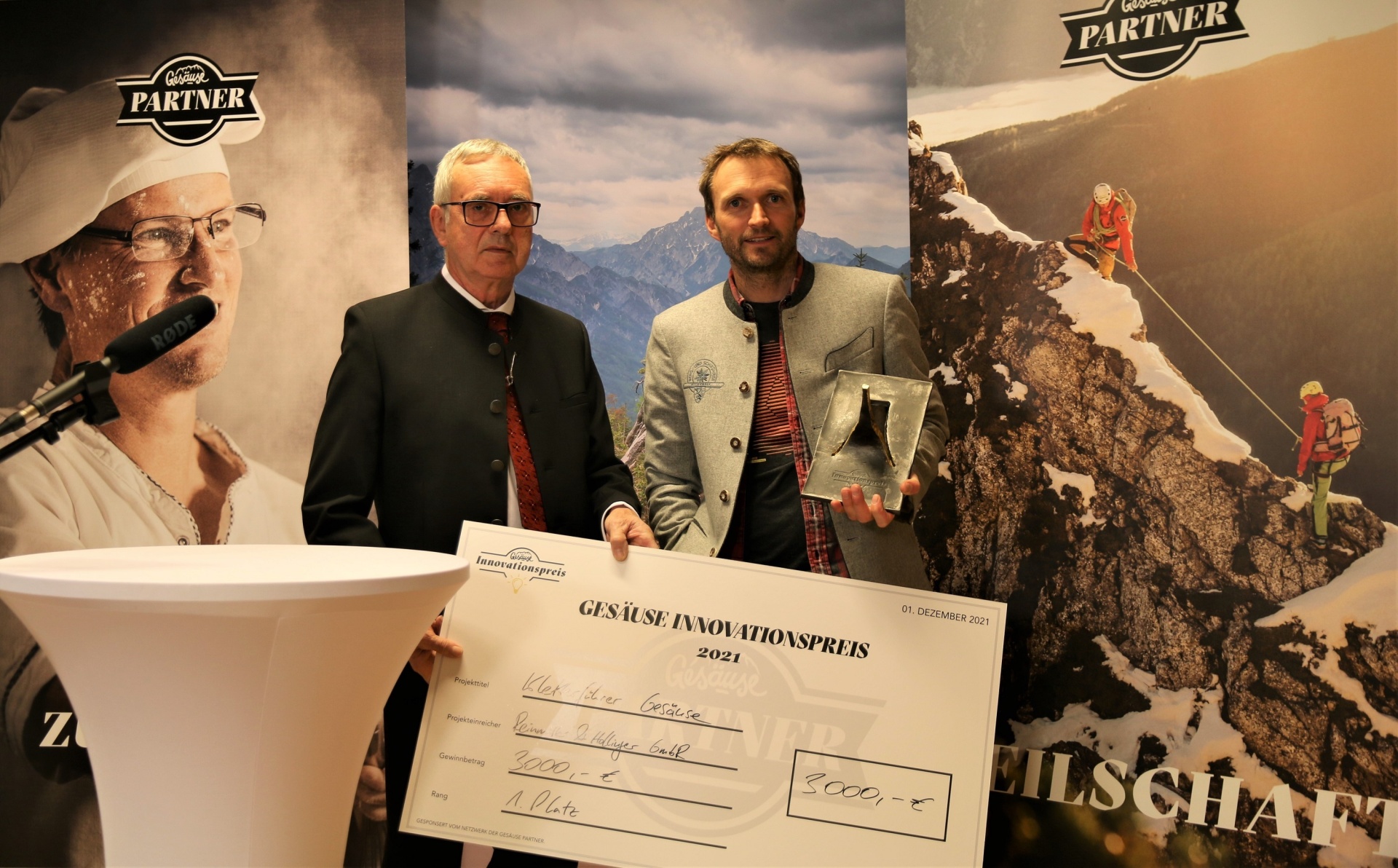 Die beste Idee der Region: Regionaler Innovationspreis für „Kletterführer Gesäuse"